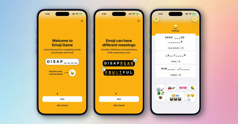 Apple News+ Adds a New Daily Emoji Puzzle Game