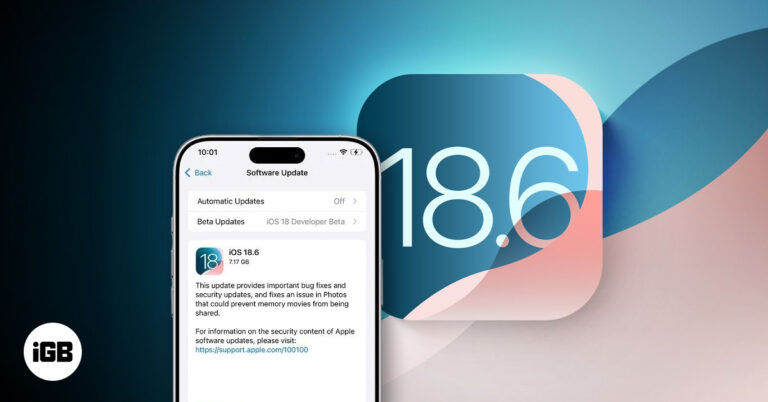 Apple Releases iOS 186.