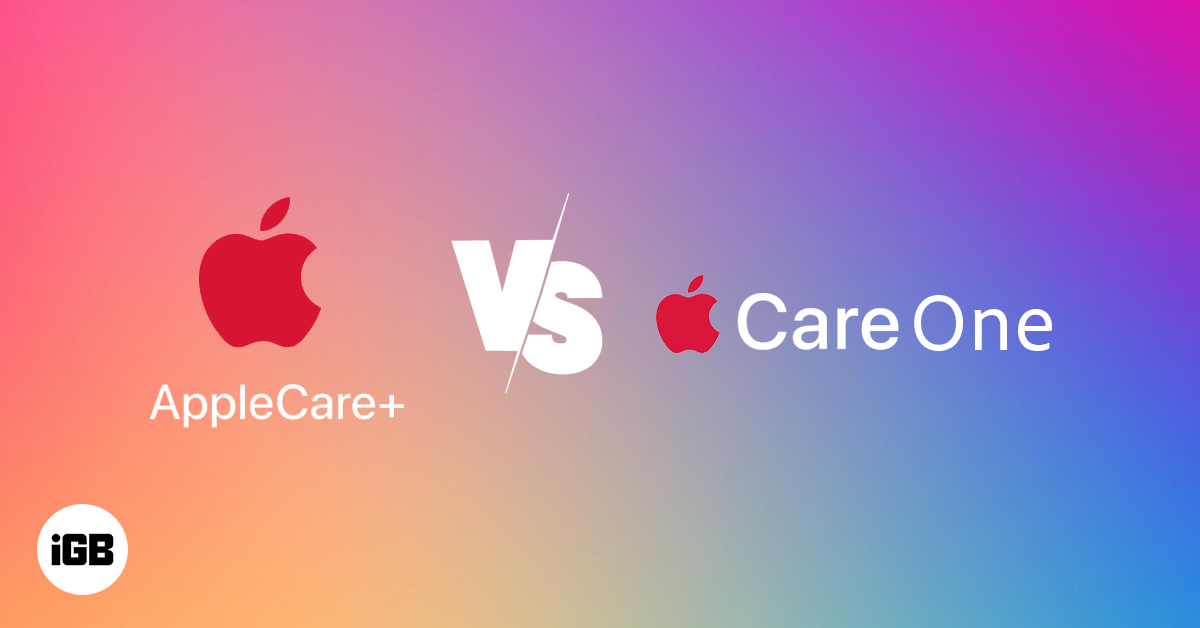 AppleCare One vs AppleCare Plus.