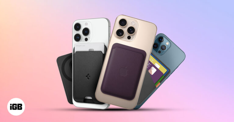 MagSafe Wallets for iPhone.