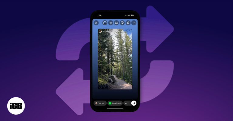 Repost an Instagram Story.