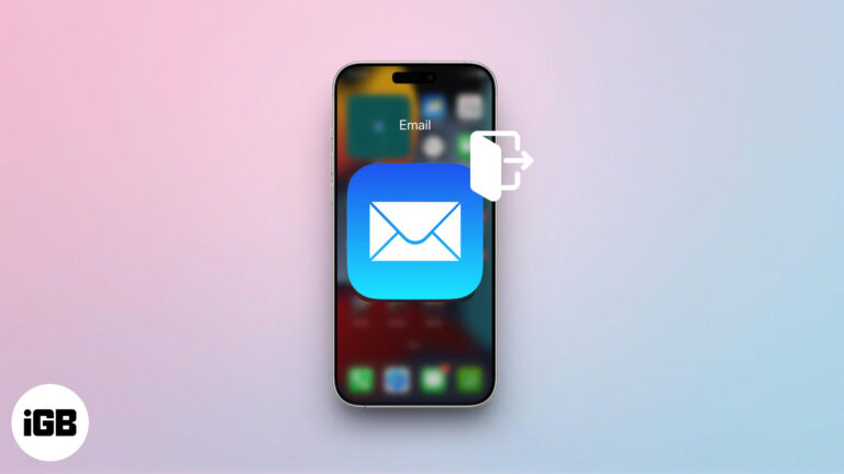 Sign Out of Mail App on iPhone.