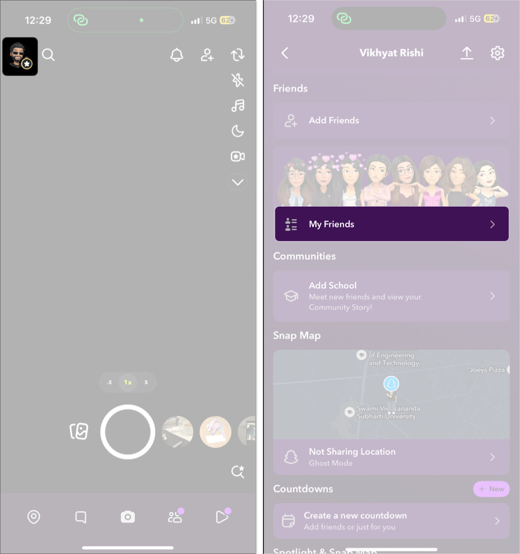 Check your my friends list