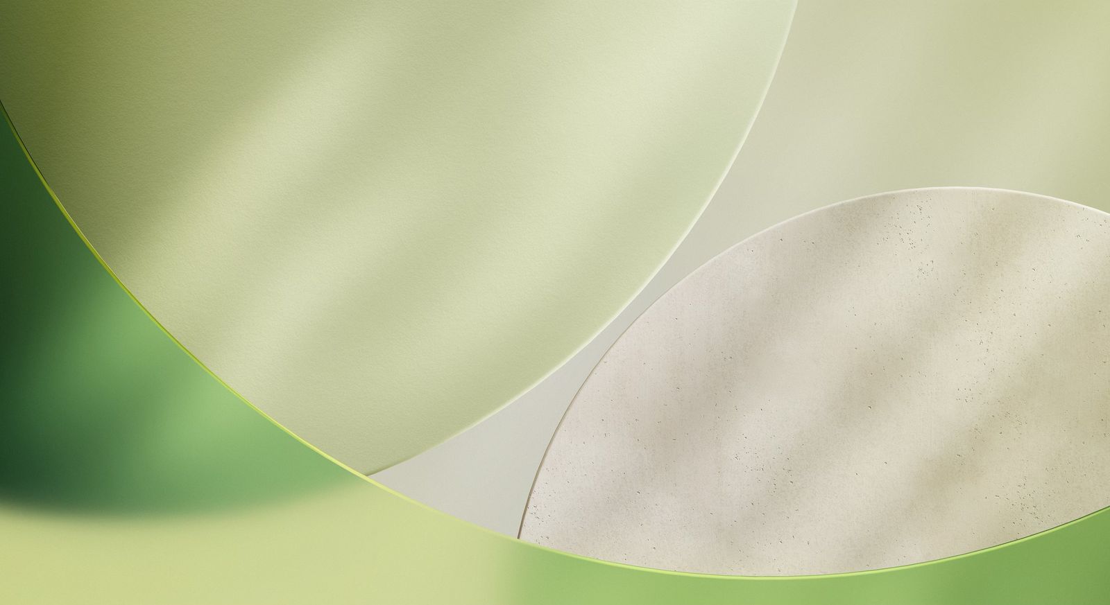 Green carplay light wallpaper