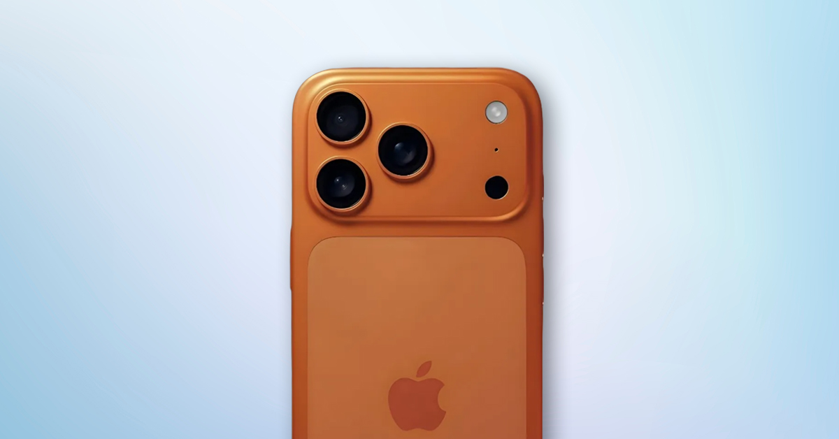 iPhone 17 Pro Dummy Leak Confirms Orange Color.