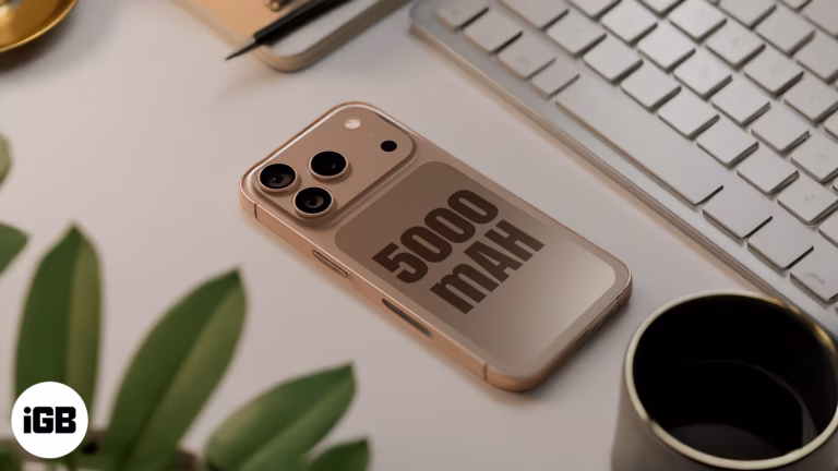 iPhone 17 Pro Max Rumored to Feature Apple's First 5,000mAh Battery