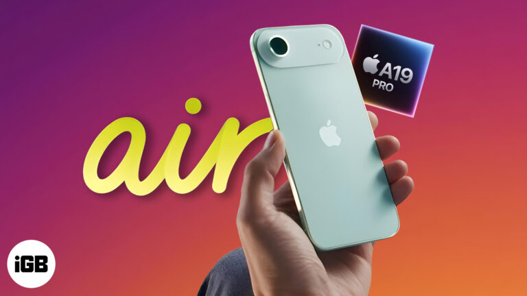 iPhone 17 air gets A19 Pro