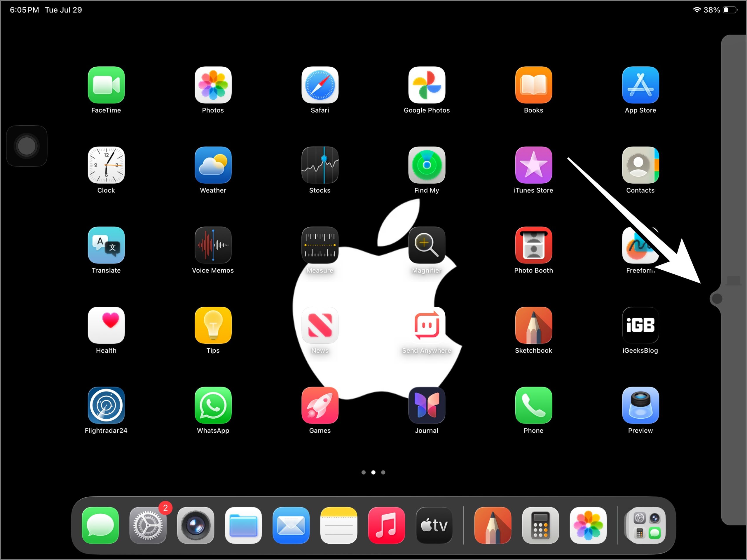 Connecting mac to ipad