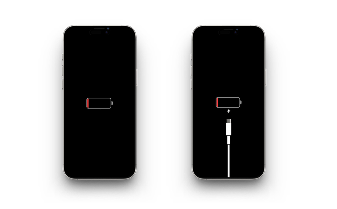 Iphone stuck on the charging screen