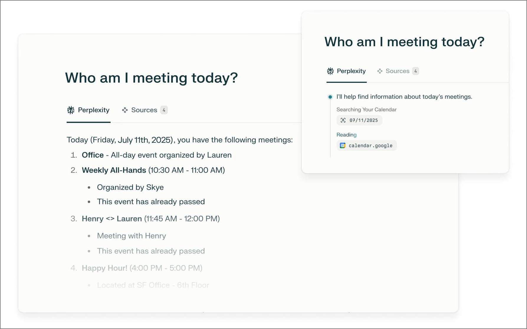 Perplexity comet privacy