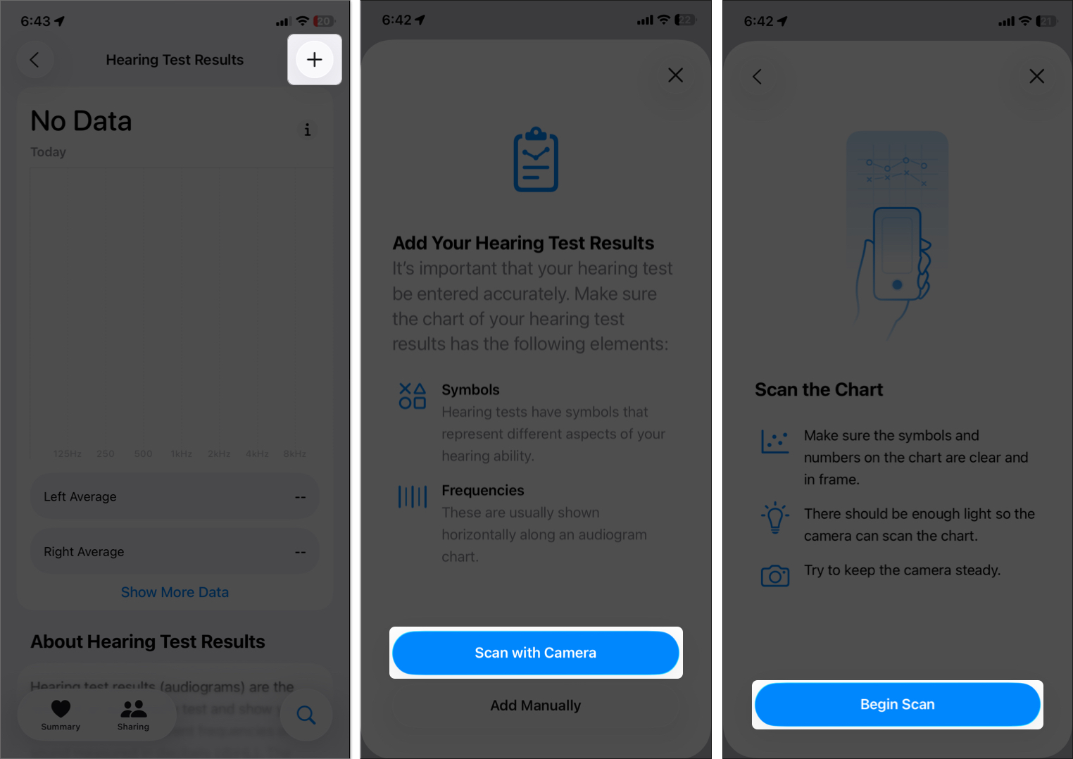 Set up the hearing aid feature