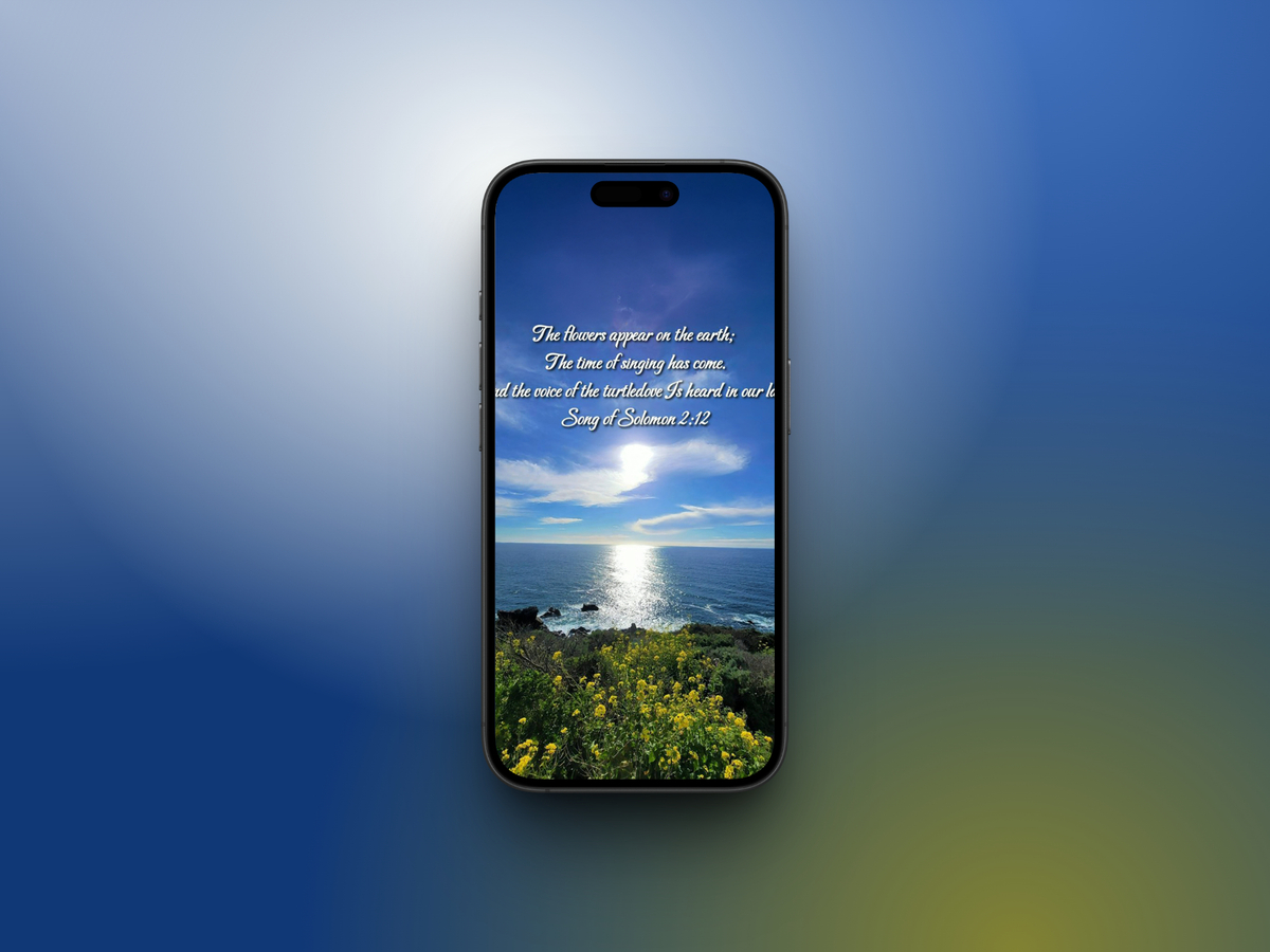 22 beautiful aesthetic bible verse wallpapers for iphone igeeksblog Floral botanical theme bible verse wallpapers