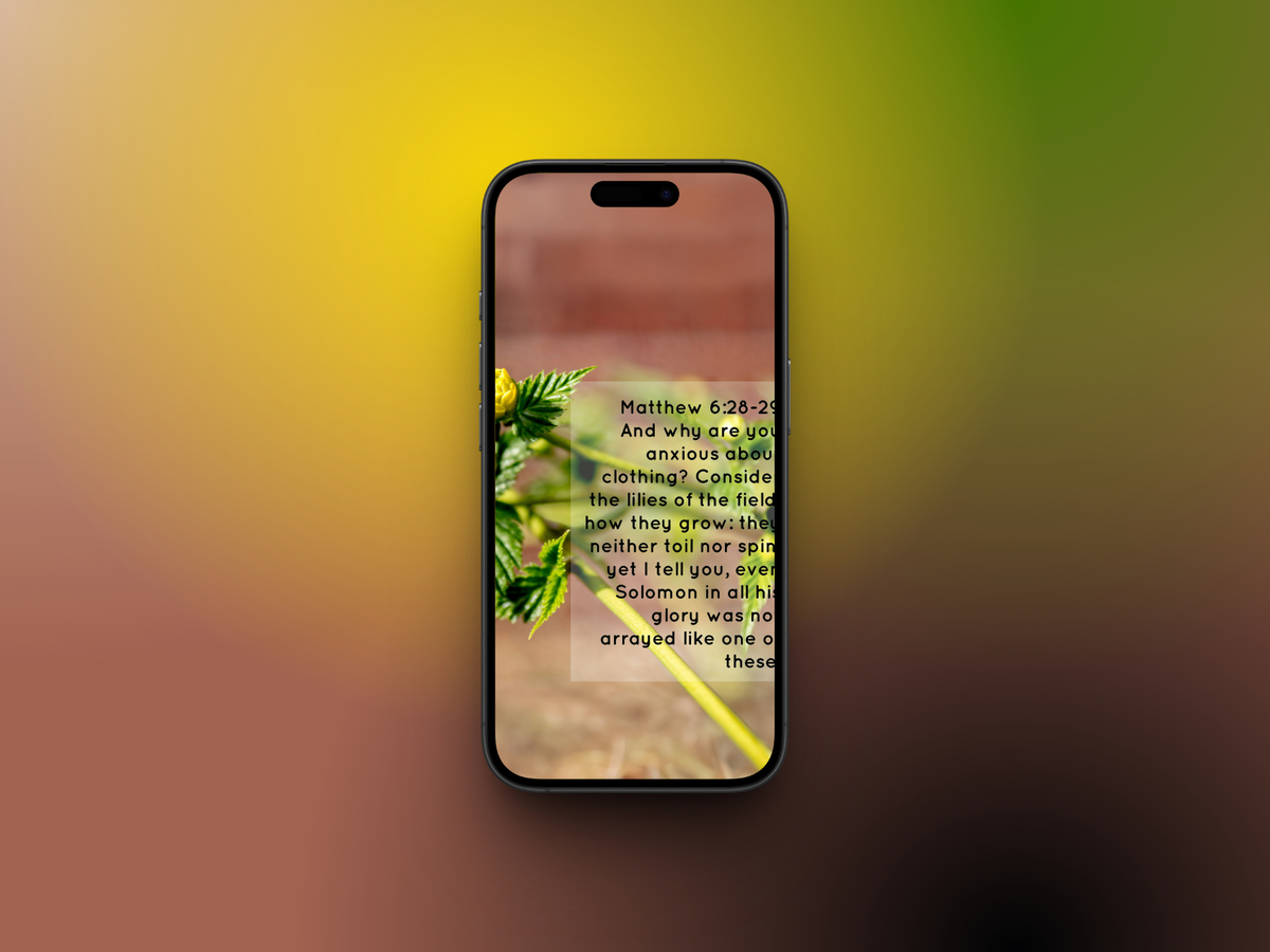 22 beautiful aesthetic bible verse wallpapers for iphone igeeksblog Floral botanical theme bible verse wallpapers