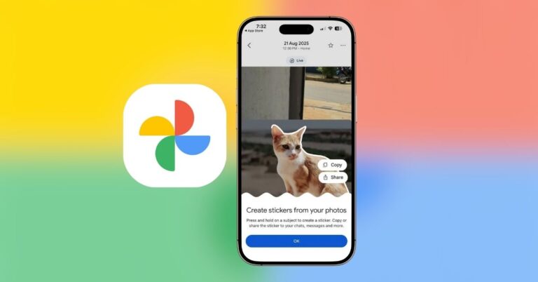 Google Photos Brings Tap-and-Hold Sticker Creation to iOS