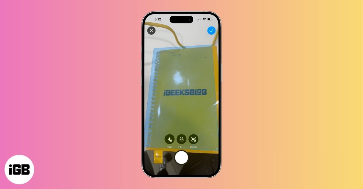 How to Scan Documents on iPhone