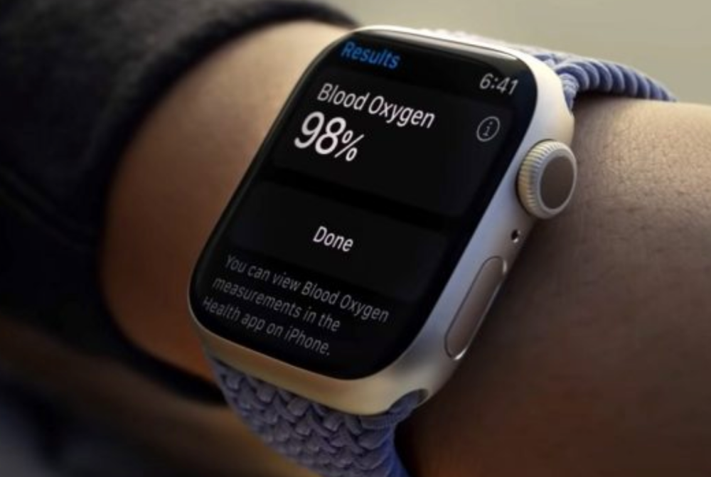 Redesigned blood oxygen feature