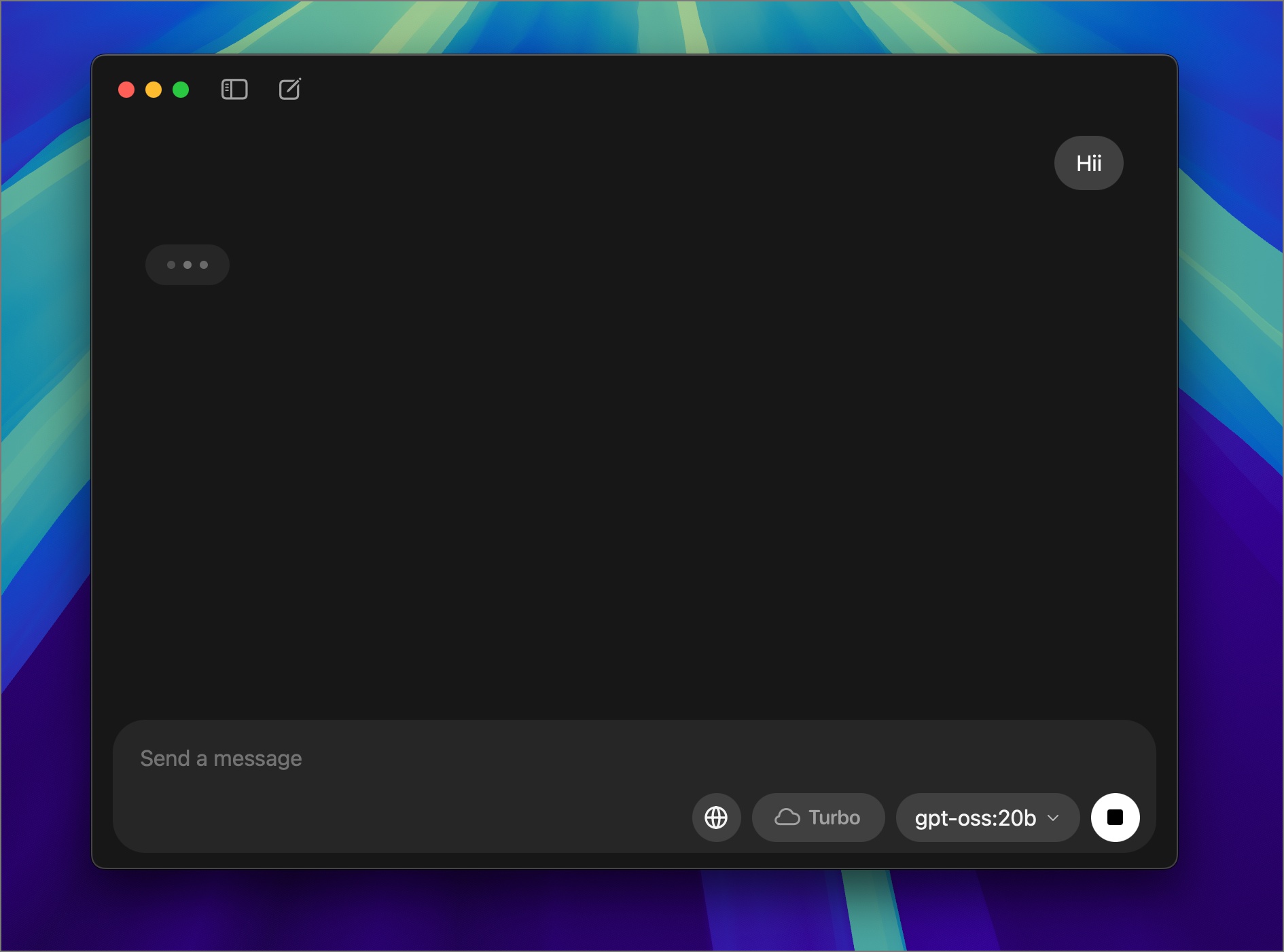 Chat with chatgpt locally and offline