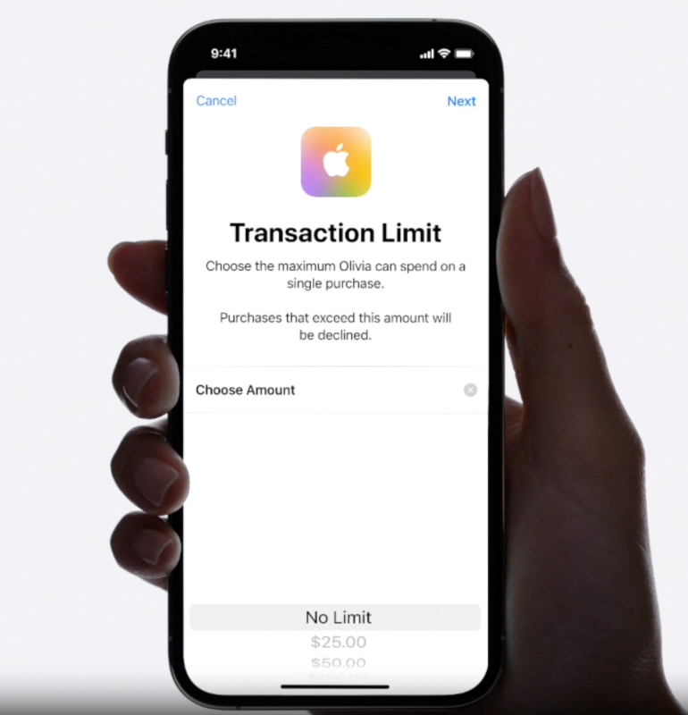 Choose maximum amount participants can spend