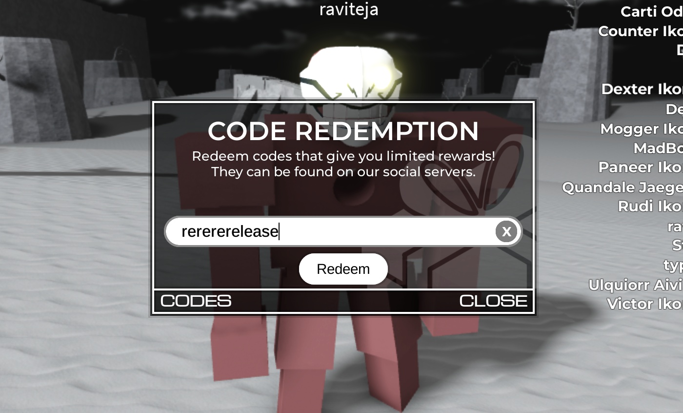 Redeem type soul codes