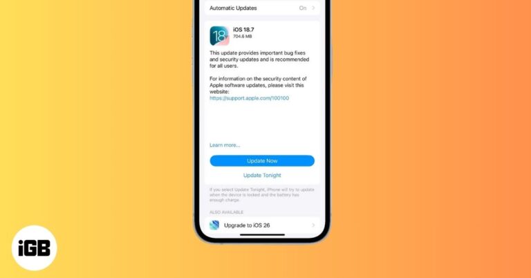 Apple Releases iOS 18.7 as a Safer Alternative to iOS 26