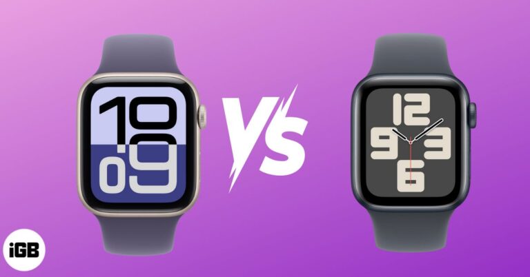 Apple Watch SE 3 vs SE 2