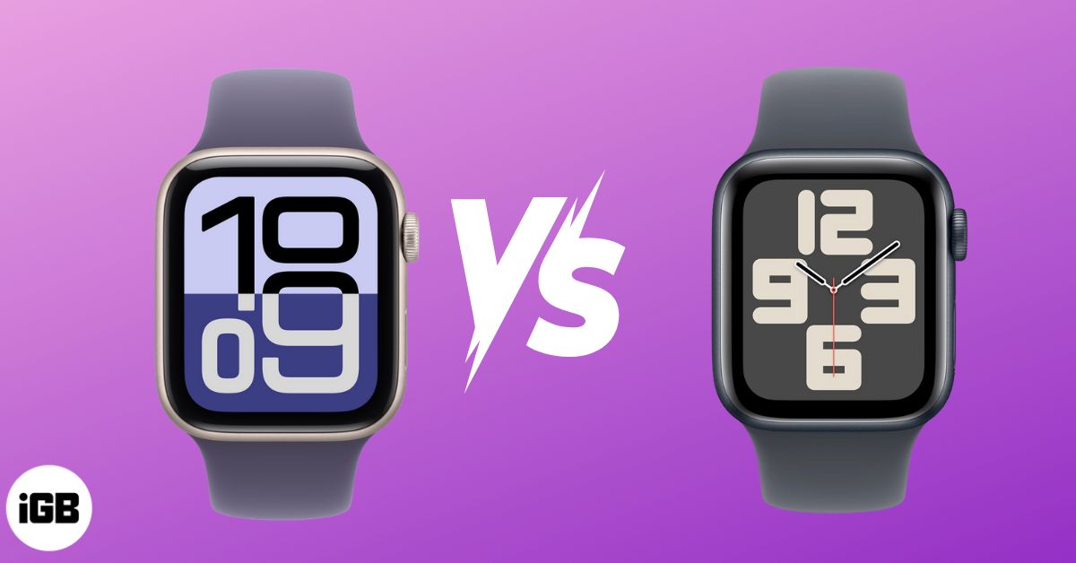 Apple Watch SE 3 vs SE 2