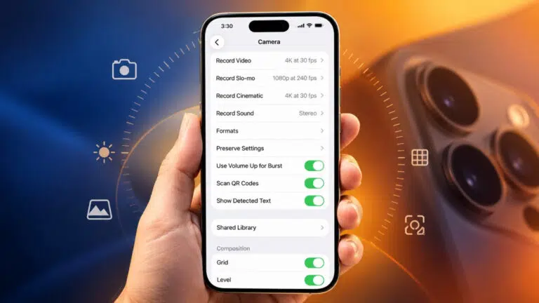 Best iPhone camera settings for best photo quality in iOS 27