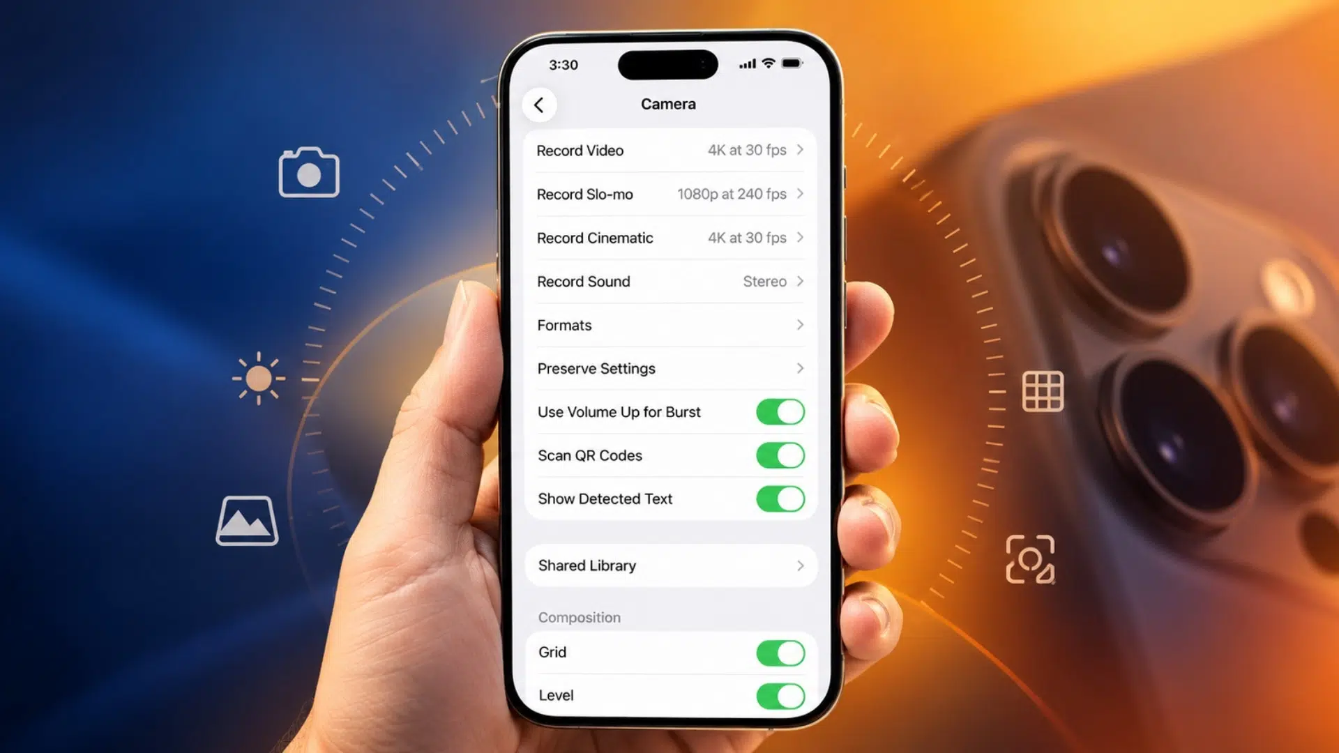 Best iPhone camera settings for best photo quality in iOS 27