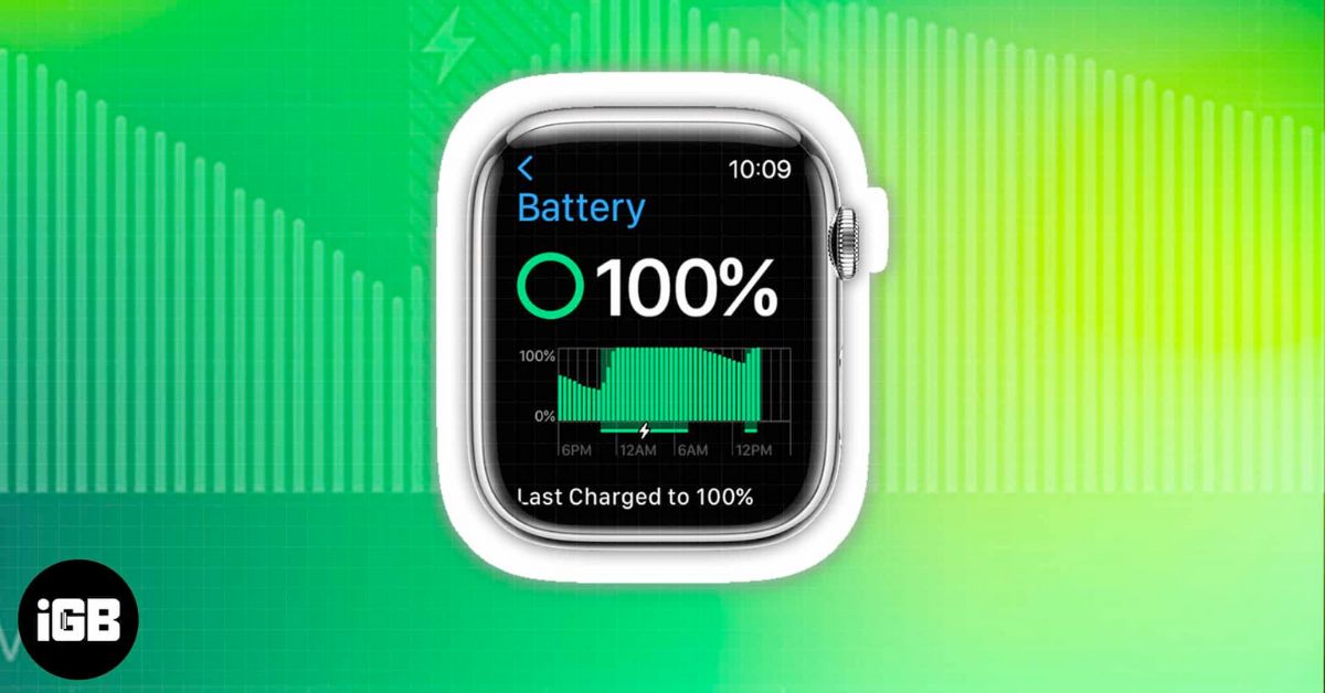 Check Your Apple Watch Battery Life