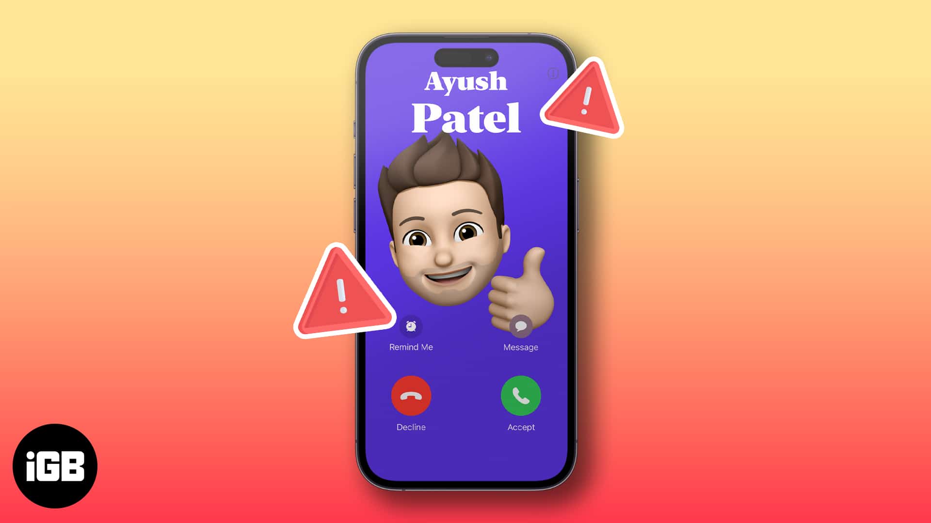 Contact Posters not working on iPhone