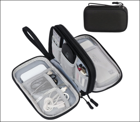 Fyy travel cable organizer pouch