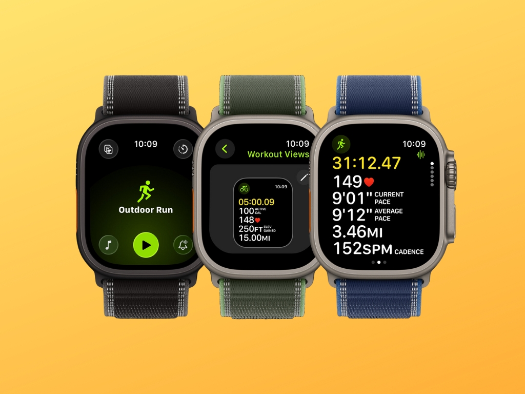 Fitness and workout updates in apple watch ultra 3