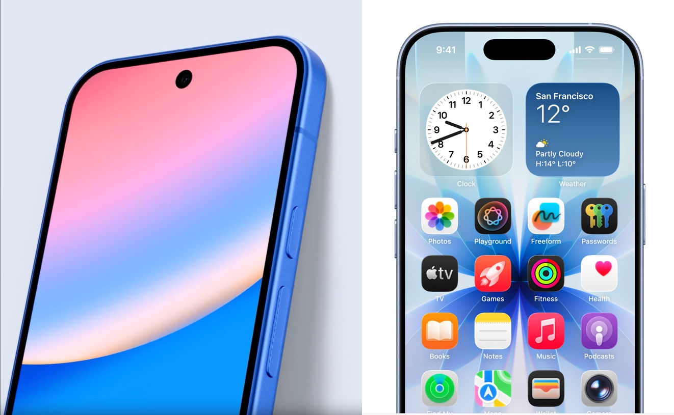 Google pixel 10 and iphone 17 display