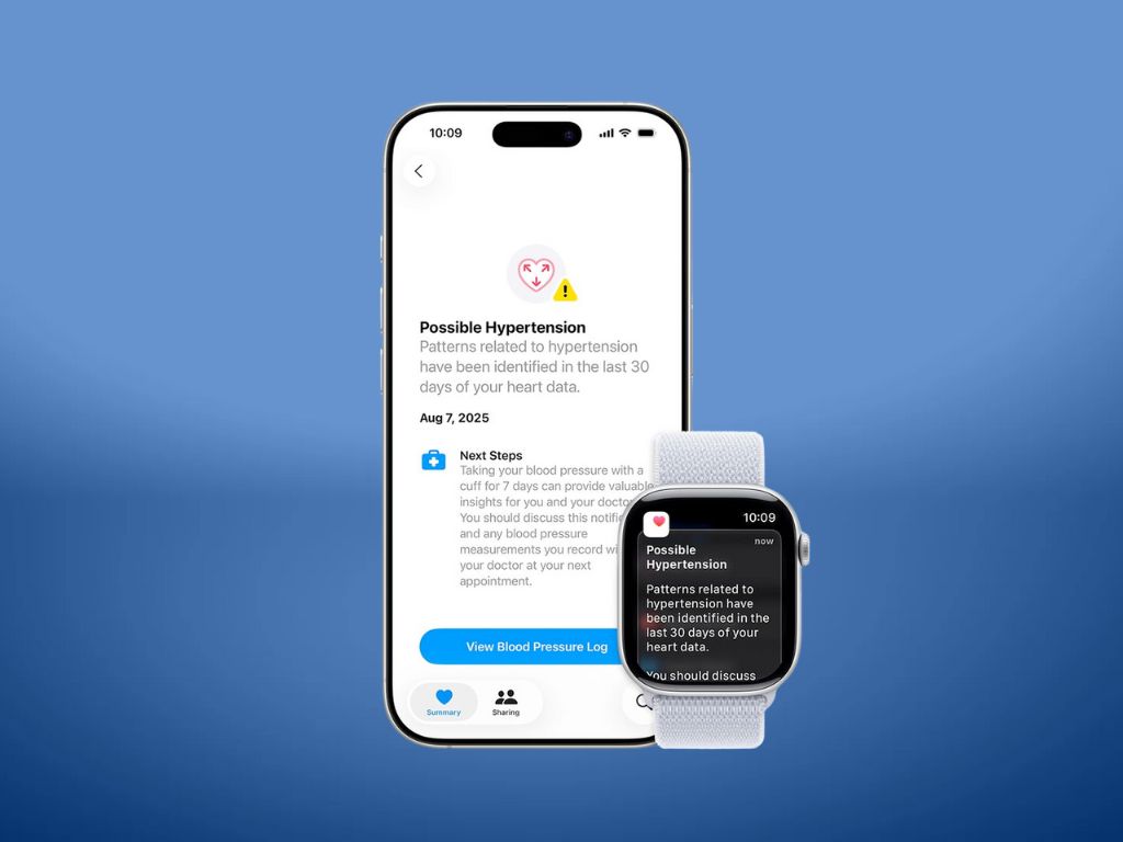 How hypertension notifications work