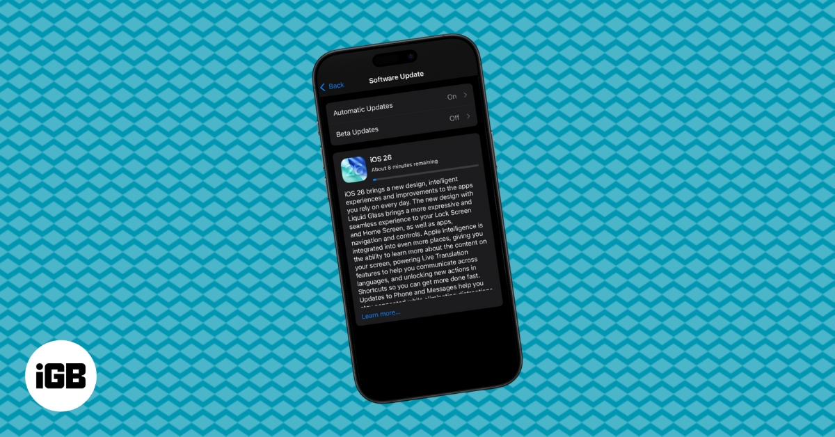 How to Stop an iOS Update in Progress