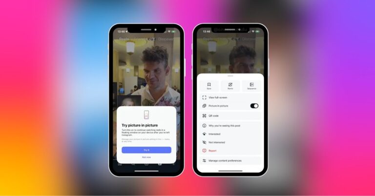 Instagram Reels May Soon Play in Picture-in-Picture Mode