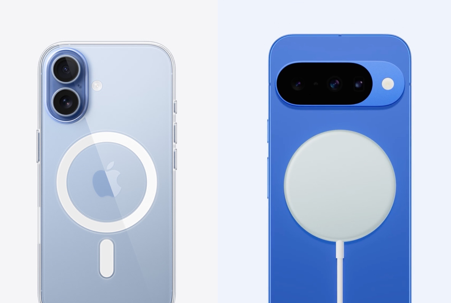 Pixel 10 and iphone 17 battery and charging