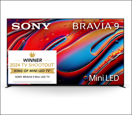 Sony 65 inch mini led qled 4k ultra hd tv bravia 9 smart google tv