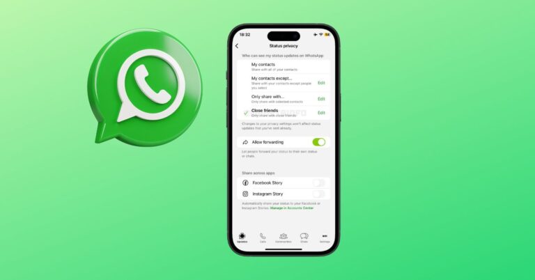 WhatsApp Close Friends Status Feature on iOS