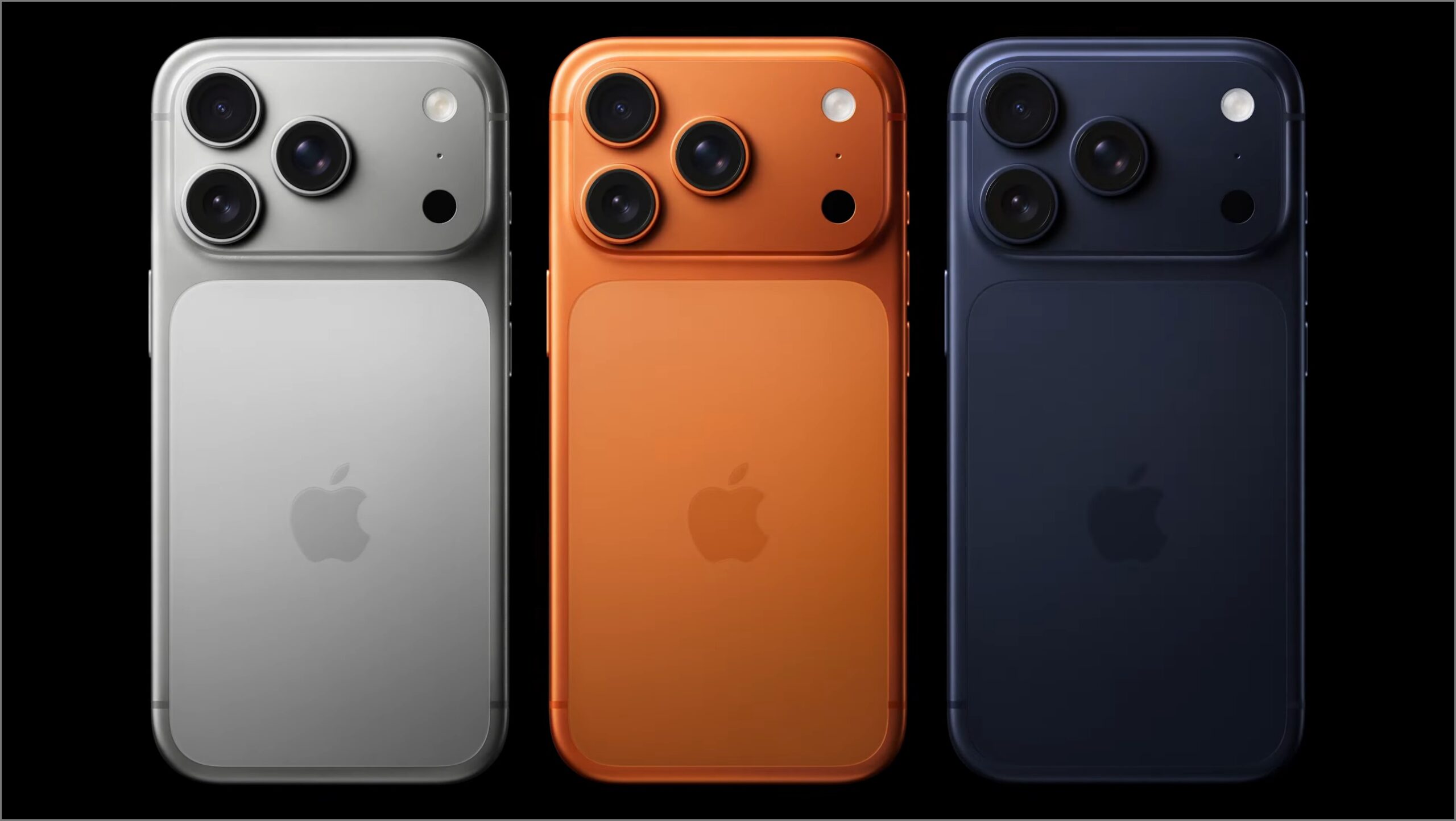 Iphone 17 pro and pro max colors