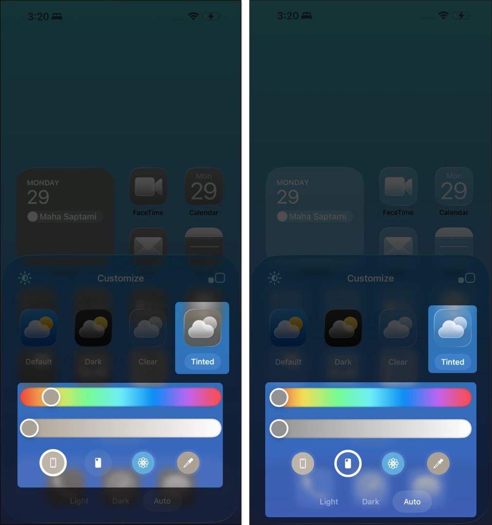 Match app icons with your iphone color