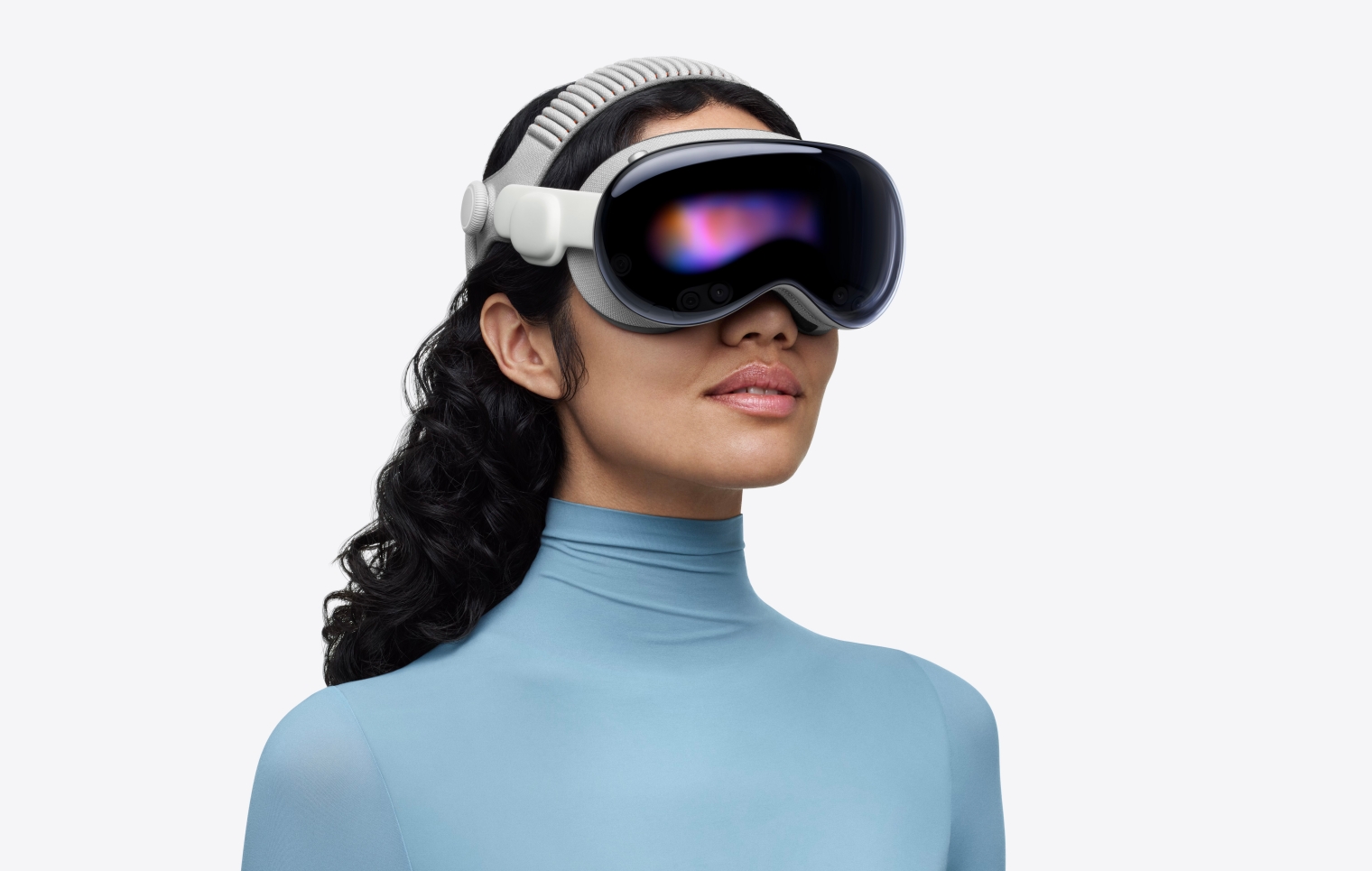 Apple vision pro comfort upgrade with dual knit band