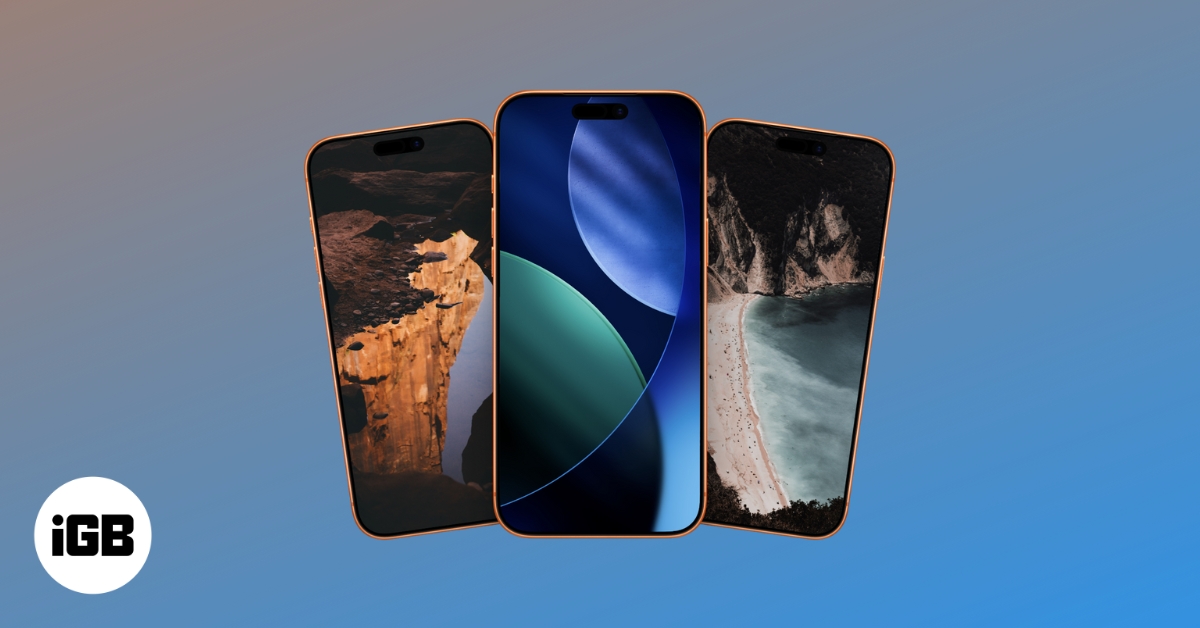 Download ios 26 official and depth effect wallpapers