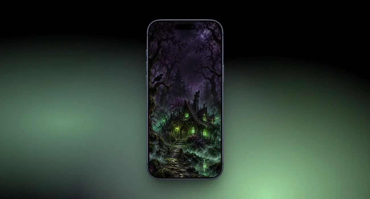 Download spooky Halloween wallpapers for iPhone in 4K – iGeeksBlog Enchanted haunted cottage