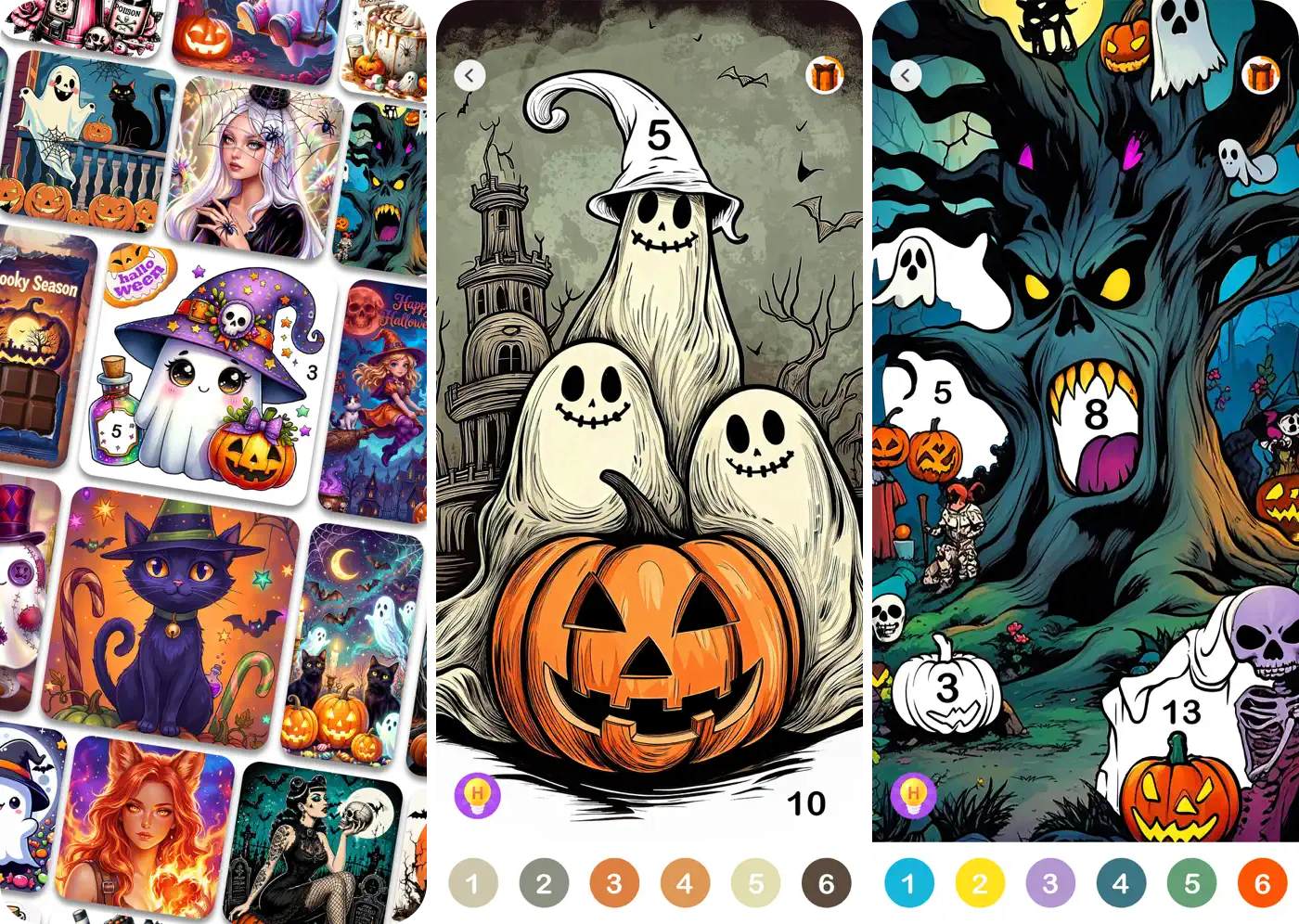 Best Halloween apps for iPhone and iPad – iGeeksBlog Halloween Color by Number Game