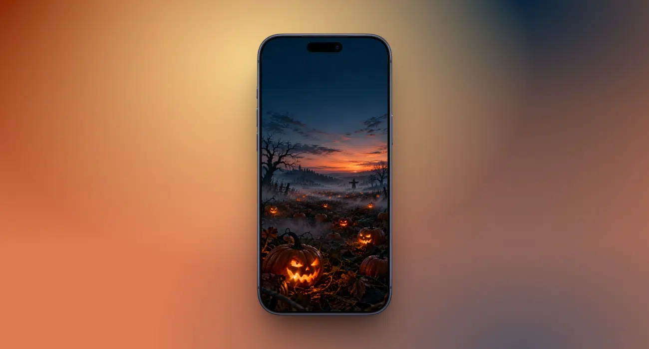 Download spooky Halloween wallpapers for iPhone in 4K – iGeeksBlog Halloween pumpkin field