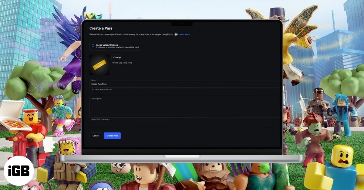 How to Make a Game Pass on Roblox