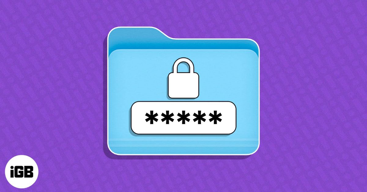 How to Password Protect Folders on Mac