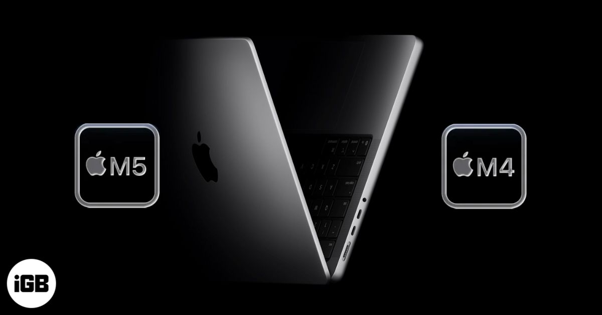 M5 MacBook Pro vs M4 MacBook Pro