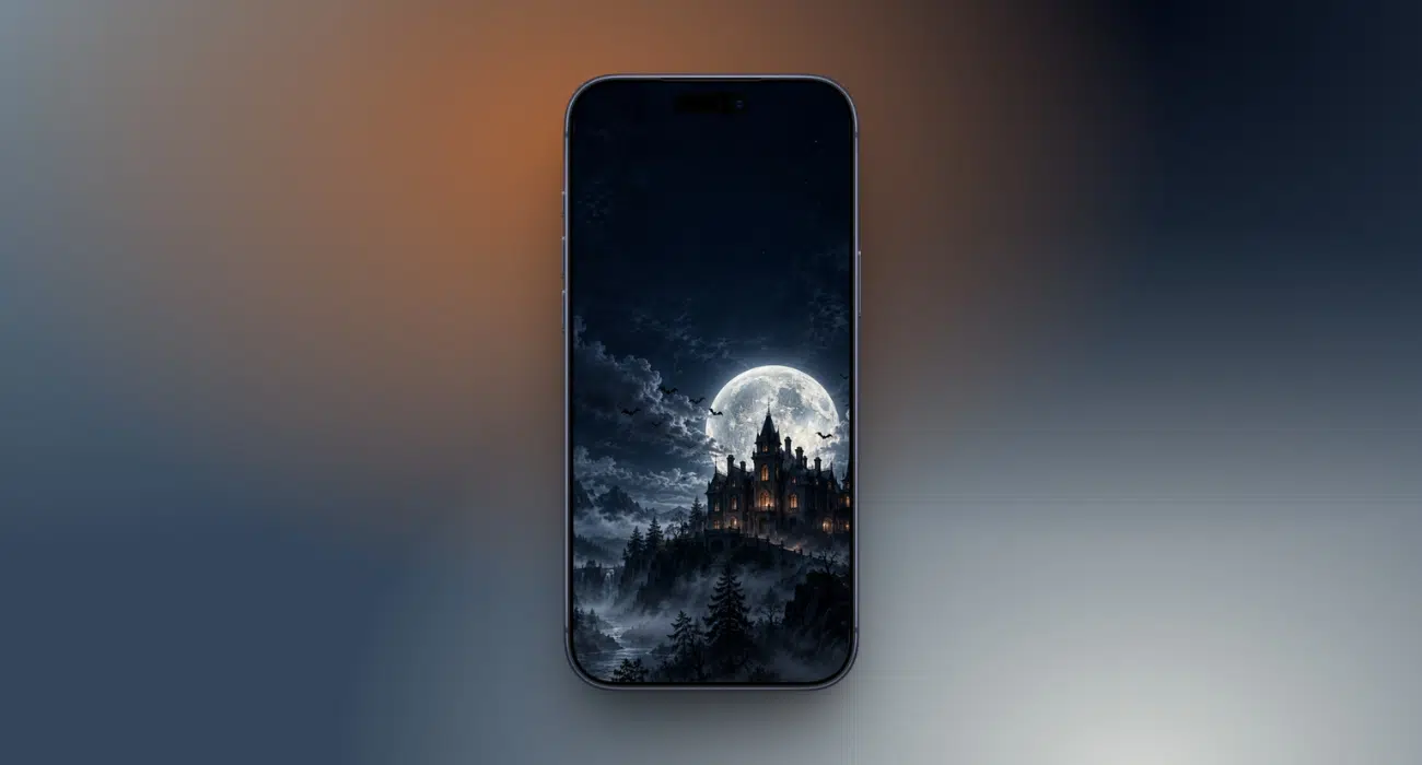 Download spooky Halloween wallpapers for iPhone in 4K – iGeeksBlog Moonlit gothic manor